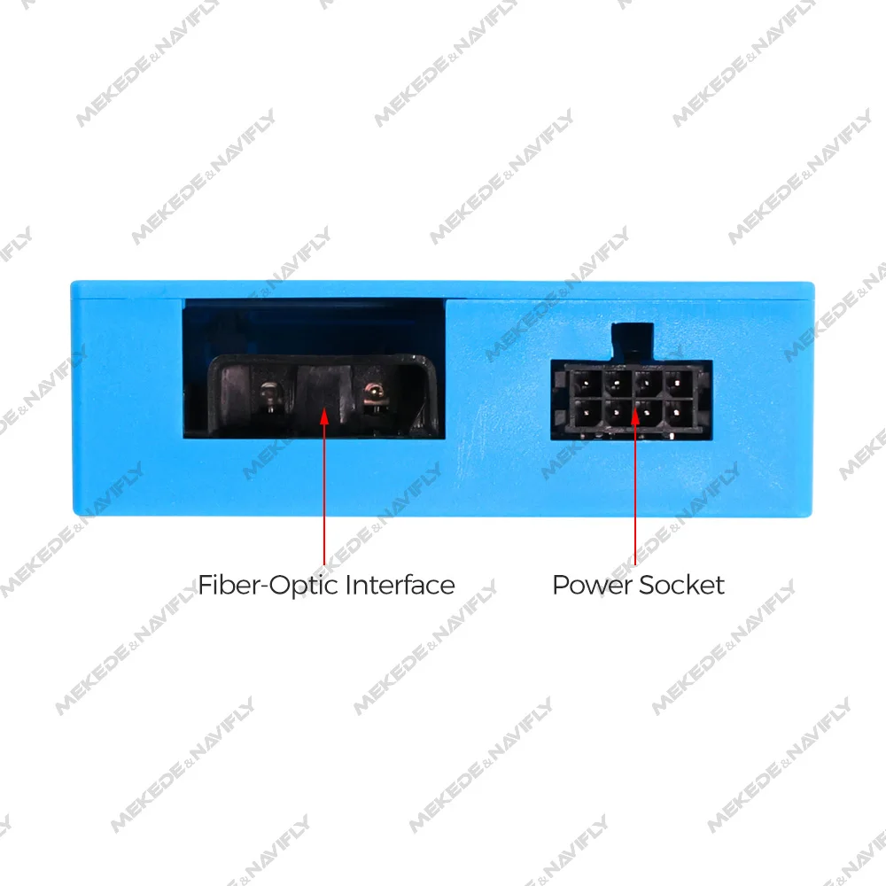 Navifans Car Stereo Radio Optical Fiber Decoder Most Box for Mercedes Benz ML/GL/R Series and for Porsche 911/boxster/Cayenne