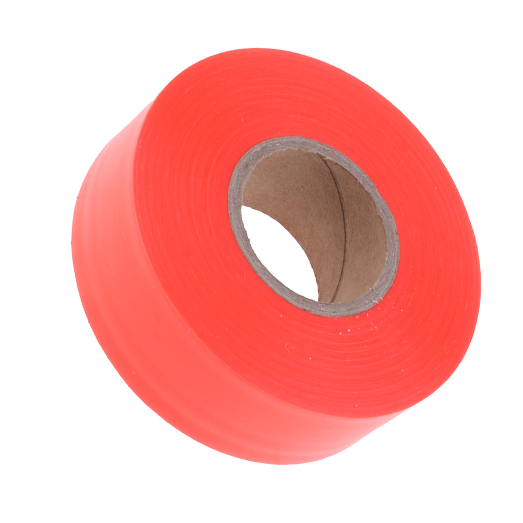 Flagging Tape for Boundaries and Hazardous Areas - Non-Adhesive Tape