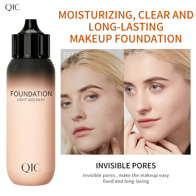 Matte Foundation Cream Concealer Full Coverage Face Dark Circle Liquid Long-lasting Eye Corrector Primer Makeup 240621