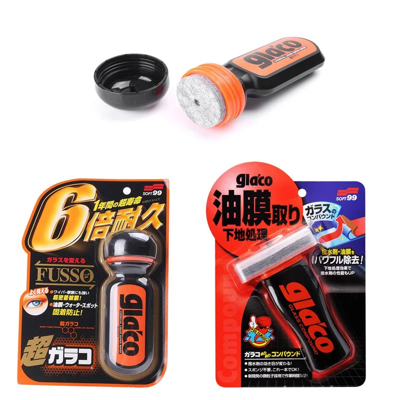 Soft99 Japan Car Windshield Rain Repellent Glaco Glass Coat Car Glass Oil Film Removal Antirain Coating Anti-rain Treatment