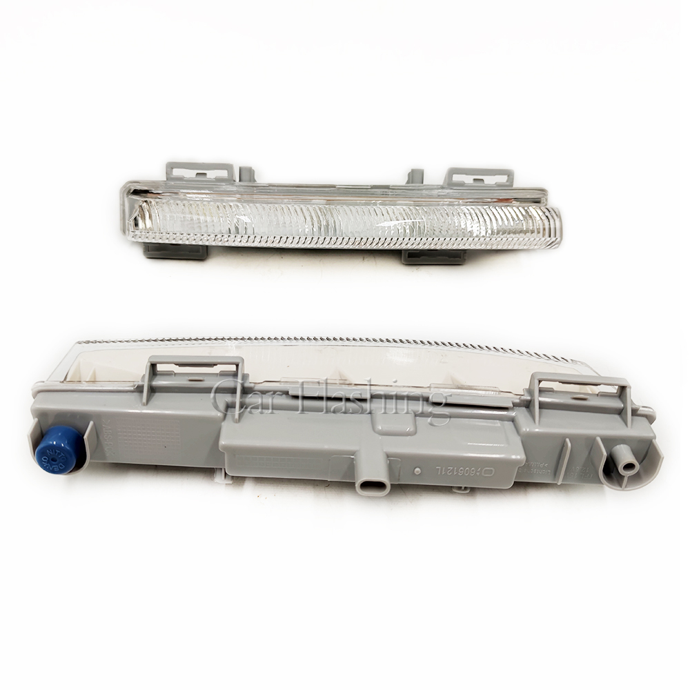 For Mercedes-Benz W204 W212 C250 C280 C350 E350 A2049068900 A2049069000 Car Front LED DRL Daytime Running Lamp Fog Light 12V