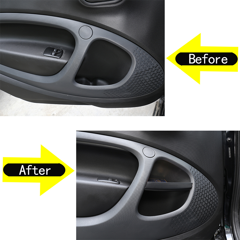 For Mercedes Benz Smart 453 fortwo 2015-2019 Car Door Handle Storage Box Container Glove Auto Organizer Interior Accessories