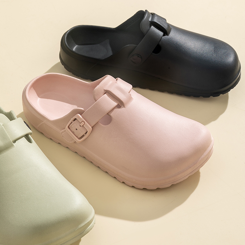 Closed Slippers Women Mens Female Male Clogs Doctor Nurse Shoes Gardener Garden Shoes Research Institute Casual Work Shoes Flats