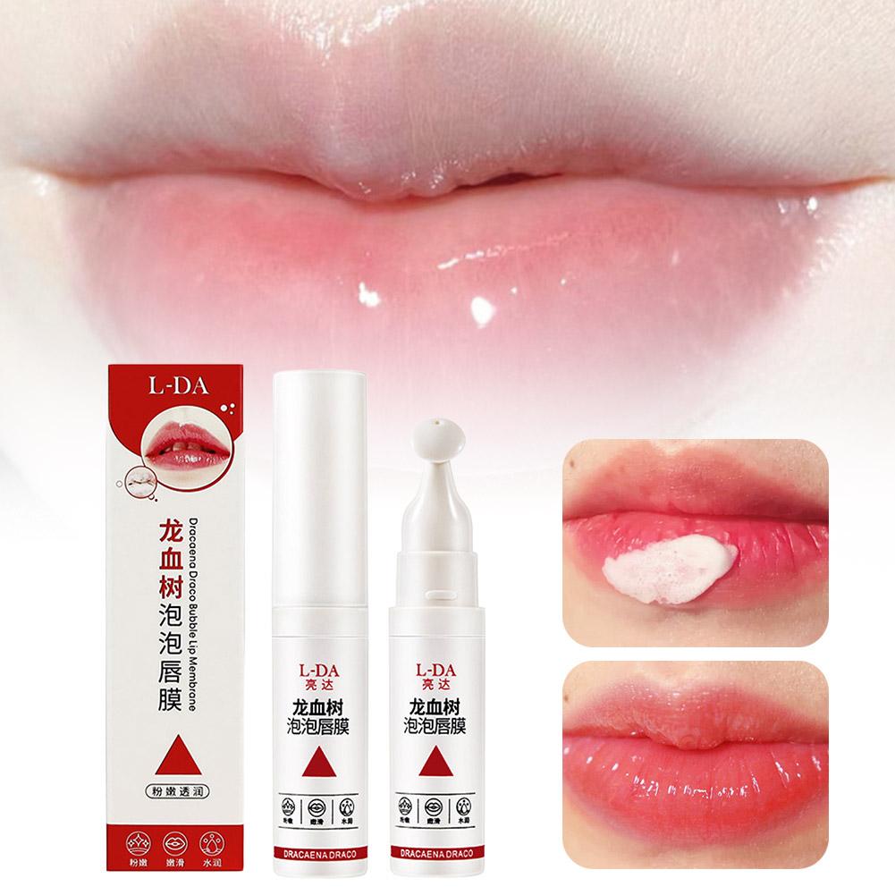 1pcs Dracaena Draco Bubble Lip Mask Moisturize Skin Remove Dead Skin Fade Lip Lines Lip Care Artifact Hot Sale