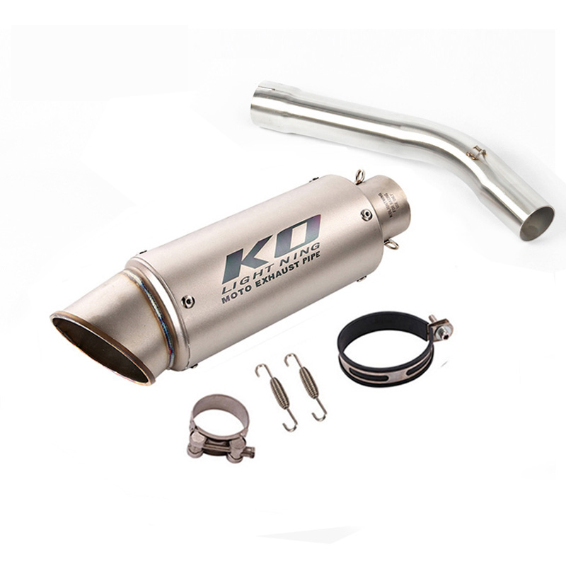 R6 Motorcycle Exhaust System Escape Muffler Pipe Modified Middle Mid Link Pipe for Yamaha YZF R6 1998-2005