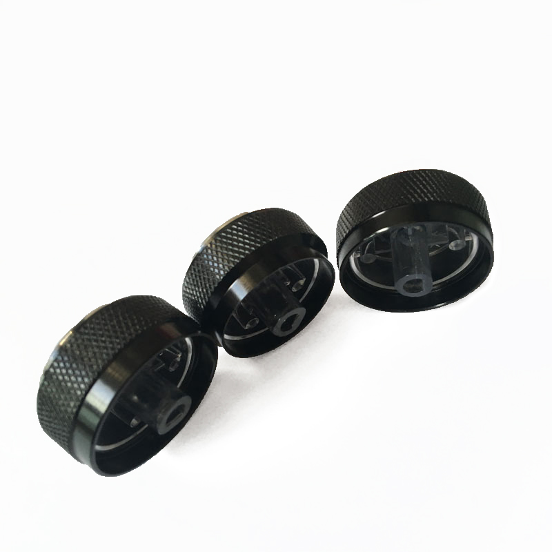 3pcs/set Aluminum Alloy car ac knobs For Hyundai ACCENT air conditioning heat control switch knob ac knob car auto assessoires