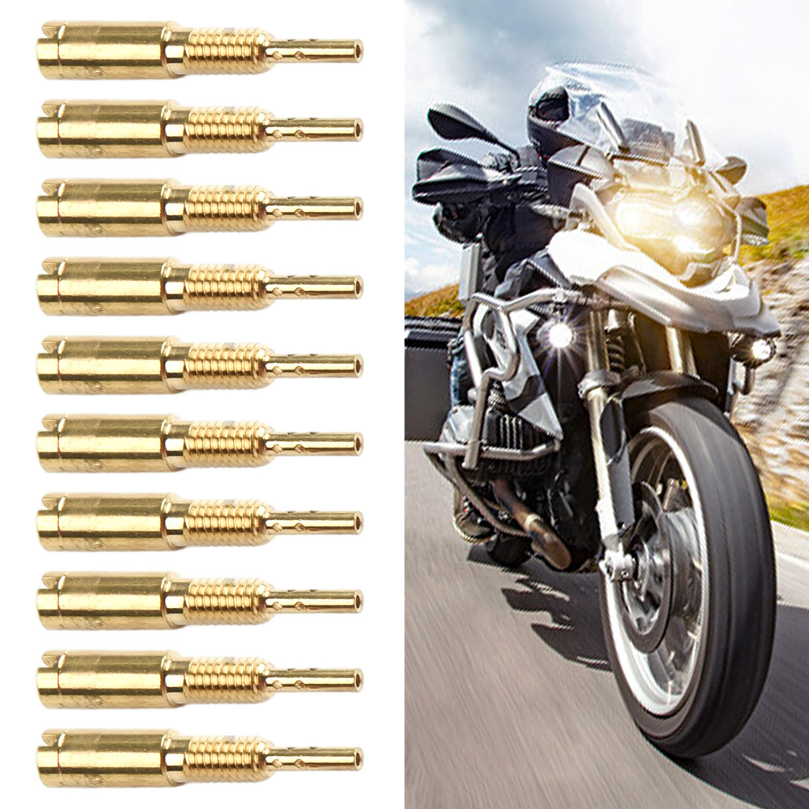 Ensure Smooth Idle and Consistent Fuel Flow with For Mikuni 34 HS40 HSR VM28486 TM40 Carburetor Pilot Slow Jets