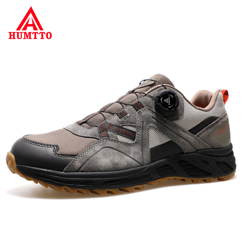 HUMTTO Running Shoes for Men Breathable Trail Sneakers Waterproof Leather Luxury Designer Jogging Sport Man Walking Shoes Men's