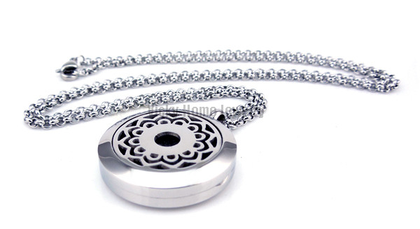 With Chain Gift Sun Essential Oils Diffuser Locket Aromatherapy Locket Free Pads Drop Shipping