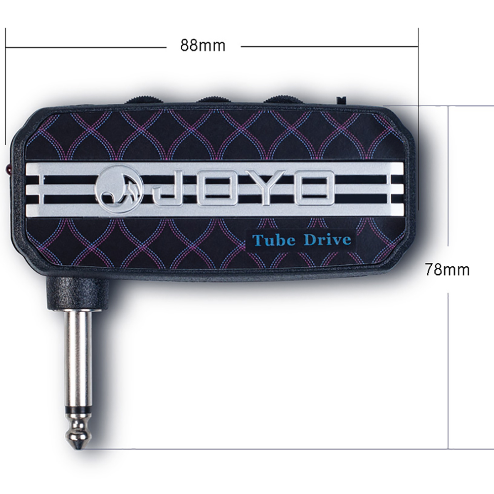 JOYO Tube Drive Mini Guitar Amp Guitar Amplifier MP3 Headphone Amp For Electric Guitar Musical Instrument Parts Accessories