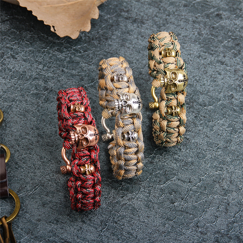 2018 Climbing Outdoor Survival Bracelet Women's Brand Bracelet Men's Wrap Umbrella Rope Multifunctional Bracelet Hombres Pulsera