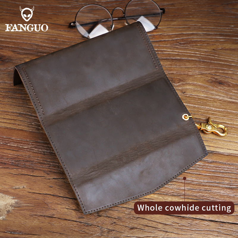 Genuine Leather Triangle Sunglasses Box Retro Folding Glasses Case Cover Strong Magnet Eyewear Protective Organizer Unisex