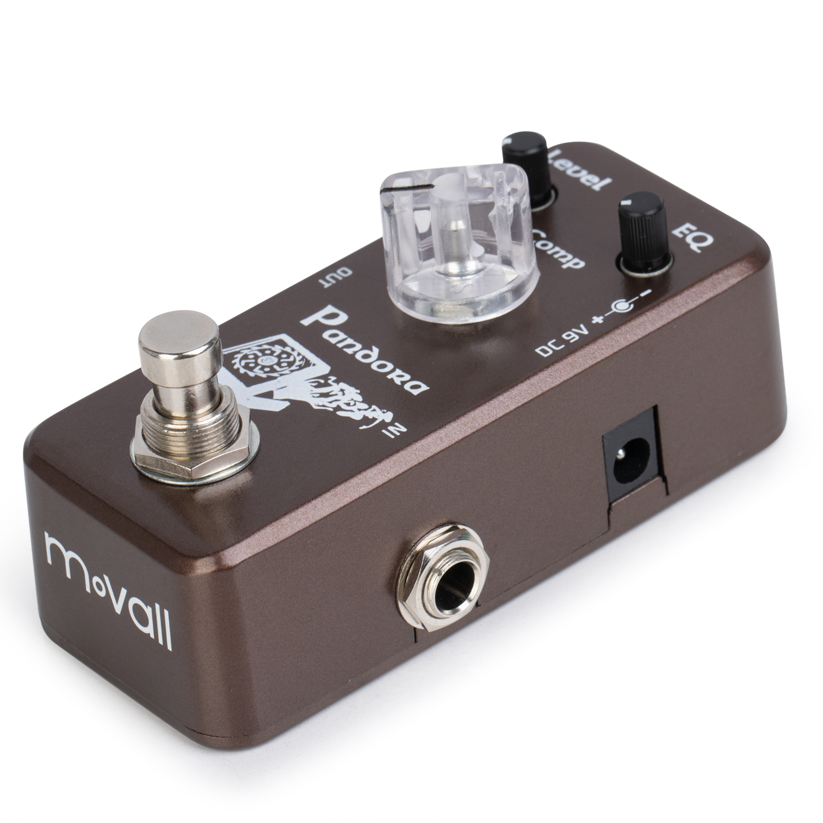 Movall MP-305 Compressor Guitar Effect Pedal Ultimate Comp Mini Pedal True Bypass Electric Guitar Parts & Accessories