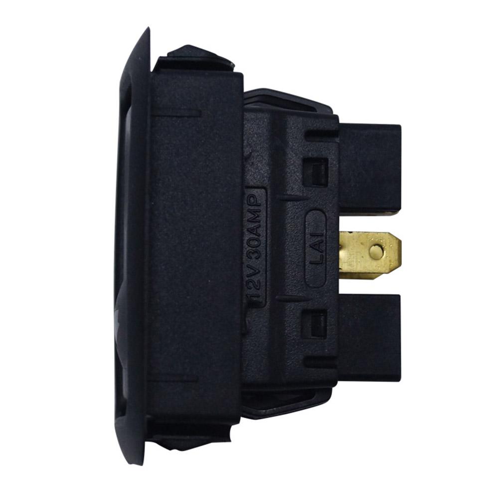 Professional 6Pin DC 12V 24 V Black Car Power Window Switch With Green Lamp Universal 20A Electronic Components Cars Accessories
