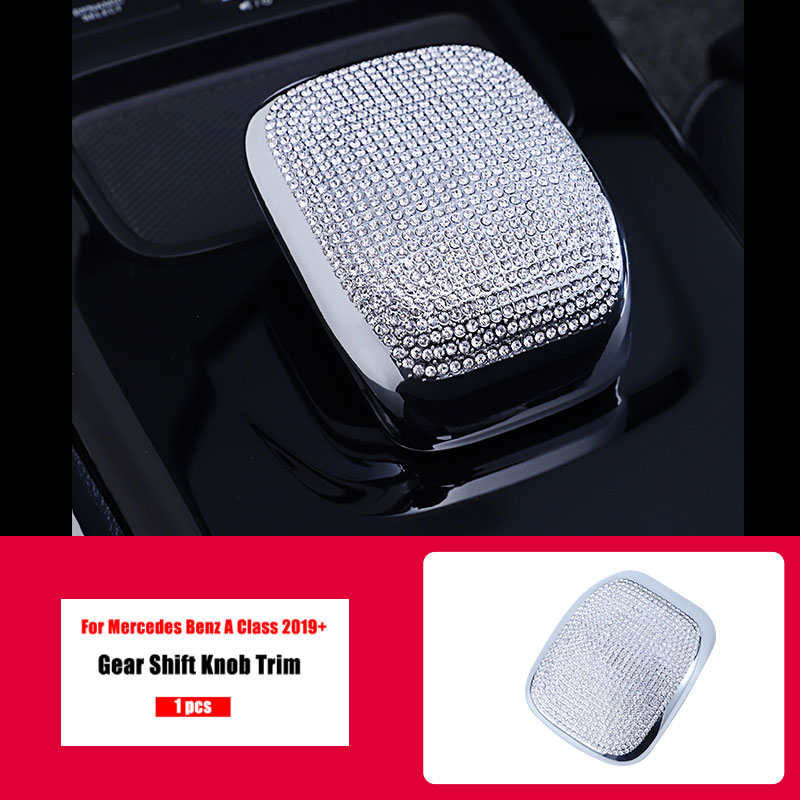 For Mercedes Benz A Class W177 2018 2019 2020 2021 A180 A200 A220 A250 A35 AMG Center Console Trim Diamond Cover Crystal Sticke
