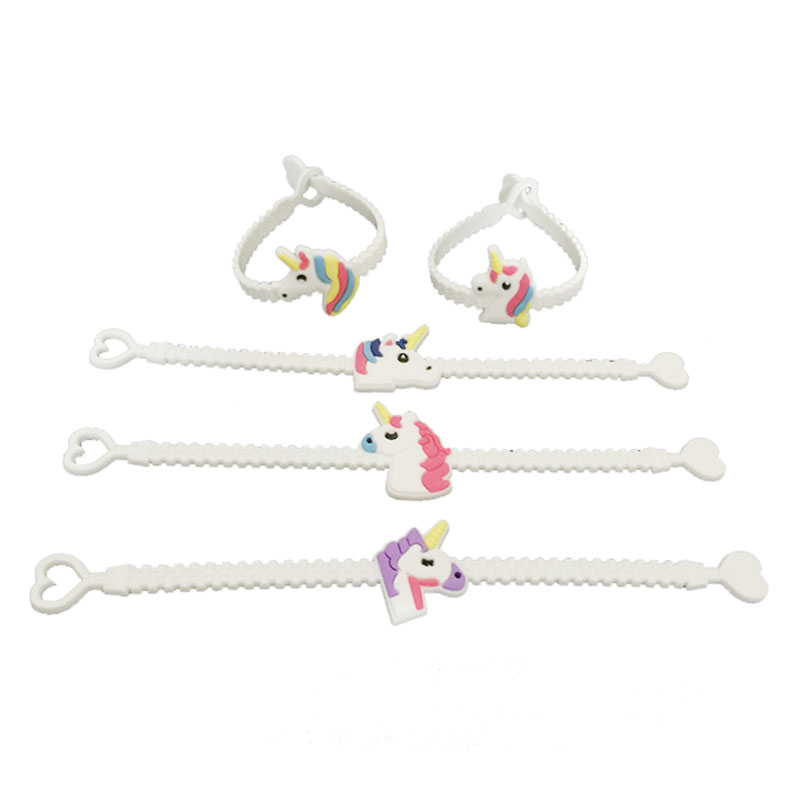 Dinosaur Rubber Bangle Cute Animal Bracelet Birthday Easter Holiday Party Kids Children Girl Boys Wristband Gift Favor