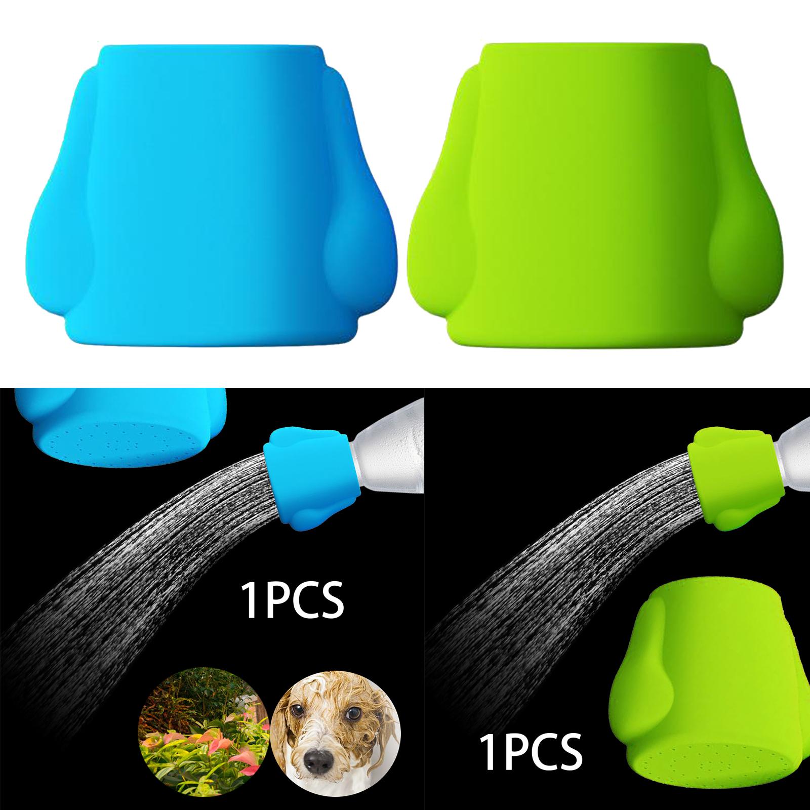 Nozzle Adapter Dog Travel Accessories Silicone Shower Sprayer for Beach Shower Mud Dog Shower Gardening Indoor Outdoor Camping