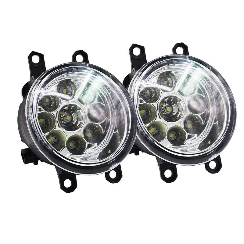 Cawanerl 2 X Car LED Light Left + Right Fog Light Daytime Running Light DRL High Power For Lexus LX 570 LX570 5.7L V8 2008-2013