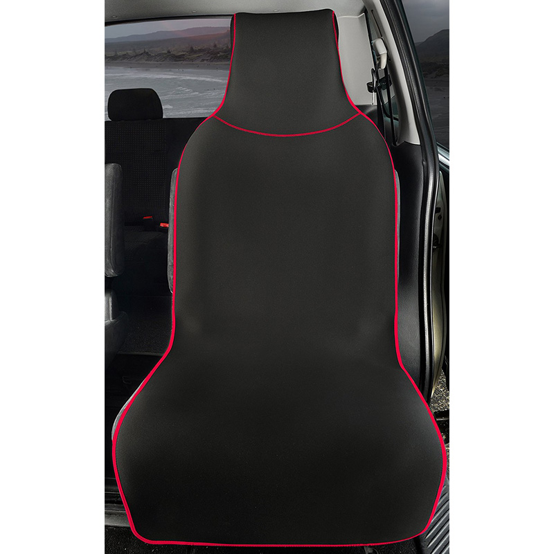 Black Premium Universal Fit Waterproof Stain Resistant Car Seat Cover Neoprene Non-Slip Bucket Seat Dog Kid Car Seat Protector
