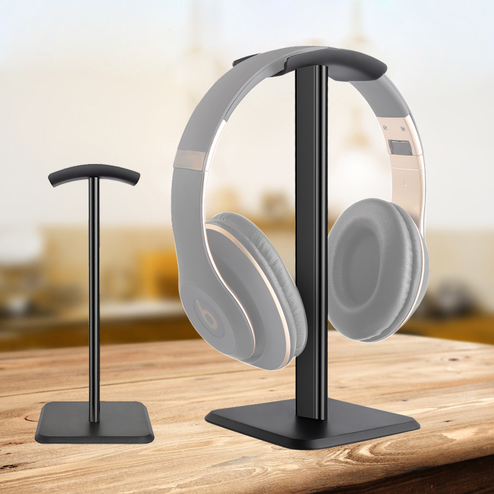 Headset Stand Aluminium Alloy Headphone Holder Portable Earphone Cradle Bluetooth Headphones Accessories Headsets Storage