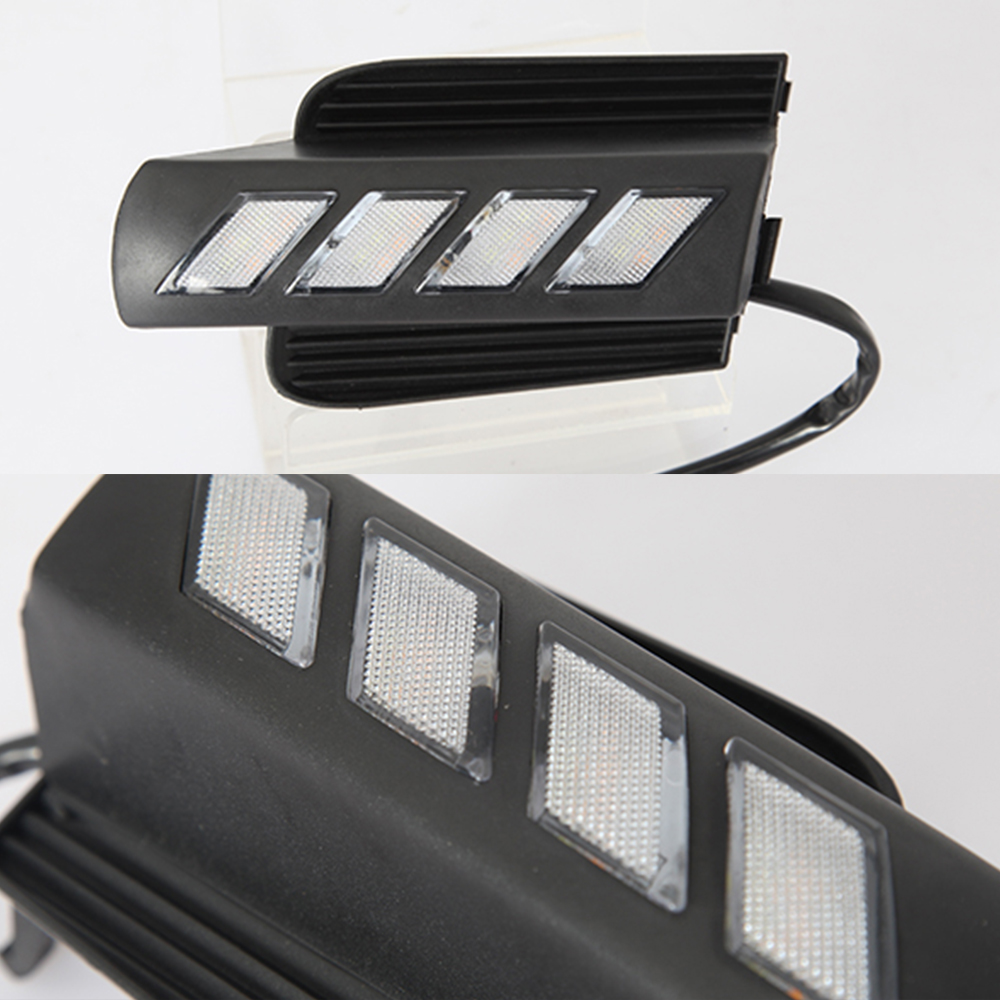 For Toyota Prado Land cruiser LC120 FJ120 2003 2004 2005 2006 2007 2008 2009 DRL LED Daytime Running Light Turn Signal Fog lamp