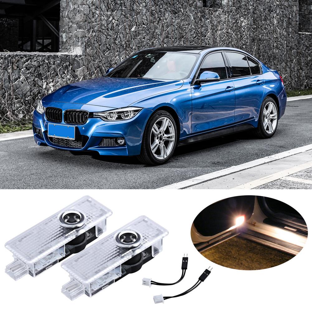 2Pcs Led Car Welcome Light Logo Door Lamp Laser Projector Ghost Lamp For BMW X5 E70 E60 E90 F10 F20 X1 X3 E92 E87 3 5 7 Series