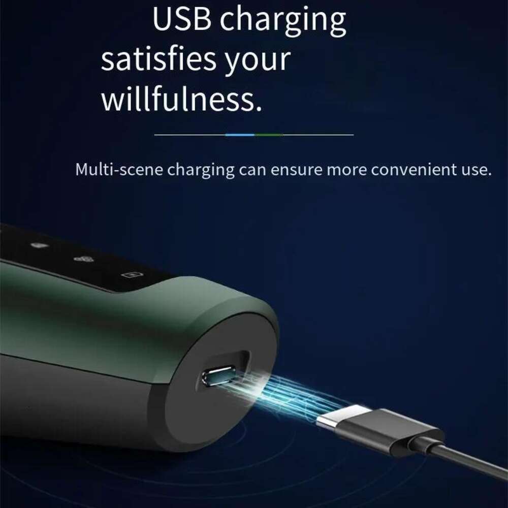 for Men Waterproof Electric Trimmer Razor Wet & Dry Use Rechargeable Battery Rotary Shavers hine shaving F624-25