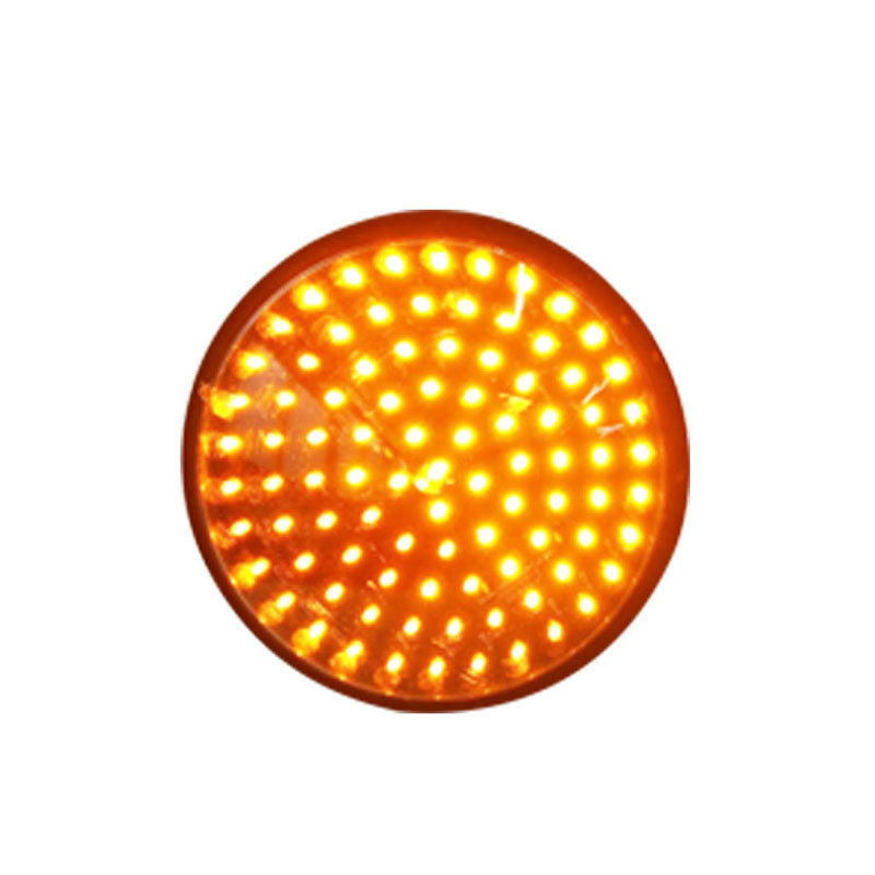 AC85-265V factory direct price 200mm yellow LED traffic signal light LED traffic lamp