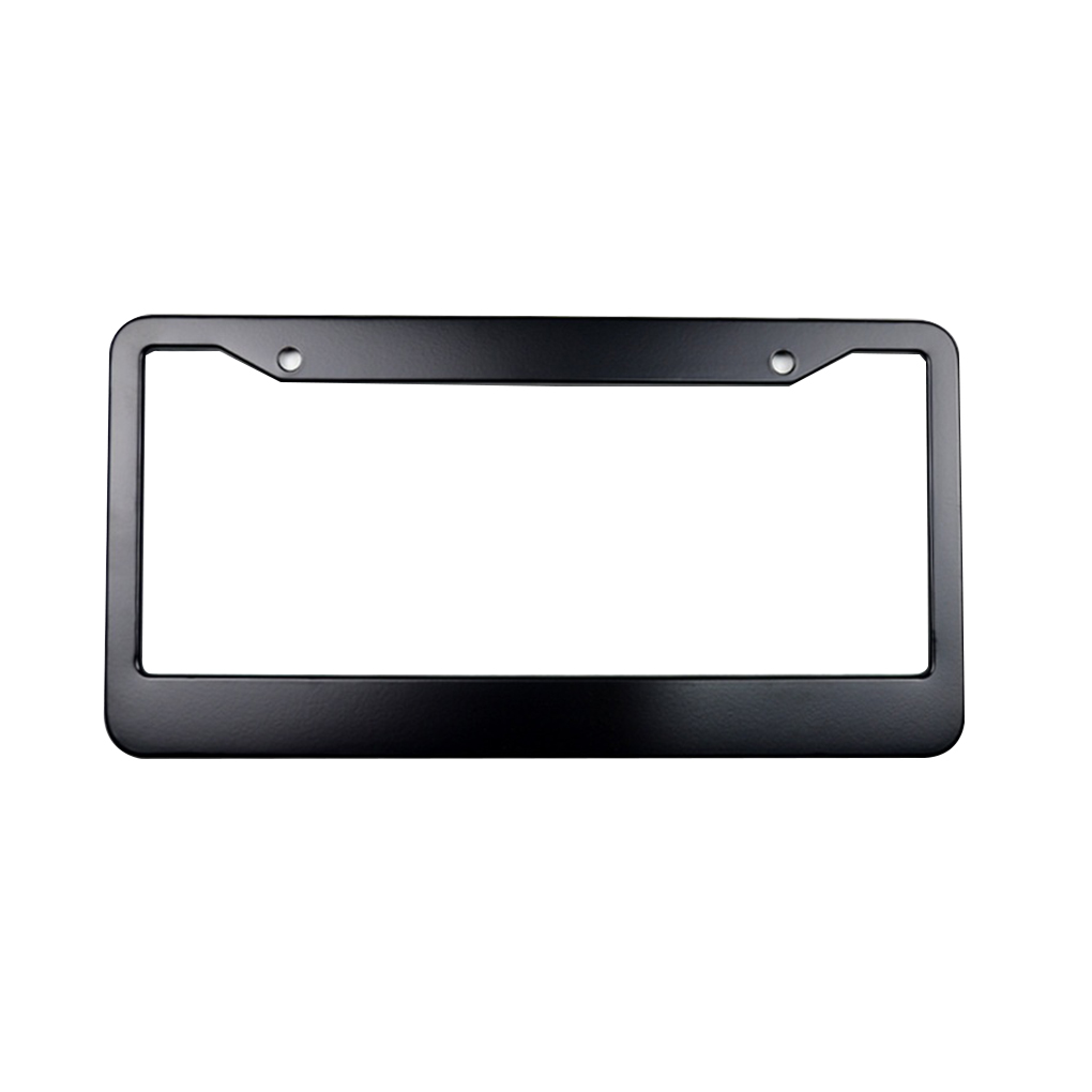 Universal Car License Plate Frame Holder Aluminum Alloy Number Plate Bracket Automotive Accessory