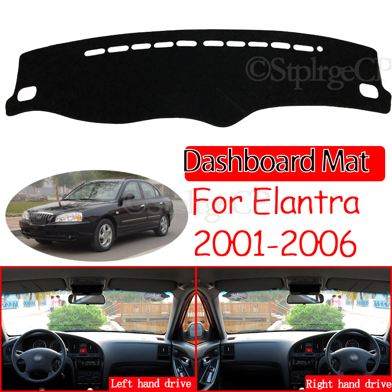 for Hyundai Elantra 2001 2002 2003 2004 2005 2006 XD I30 Anti-Slip Mat Dashboard Cover Pad Sunshade Dashmat Protect Accessories