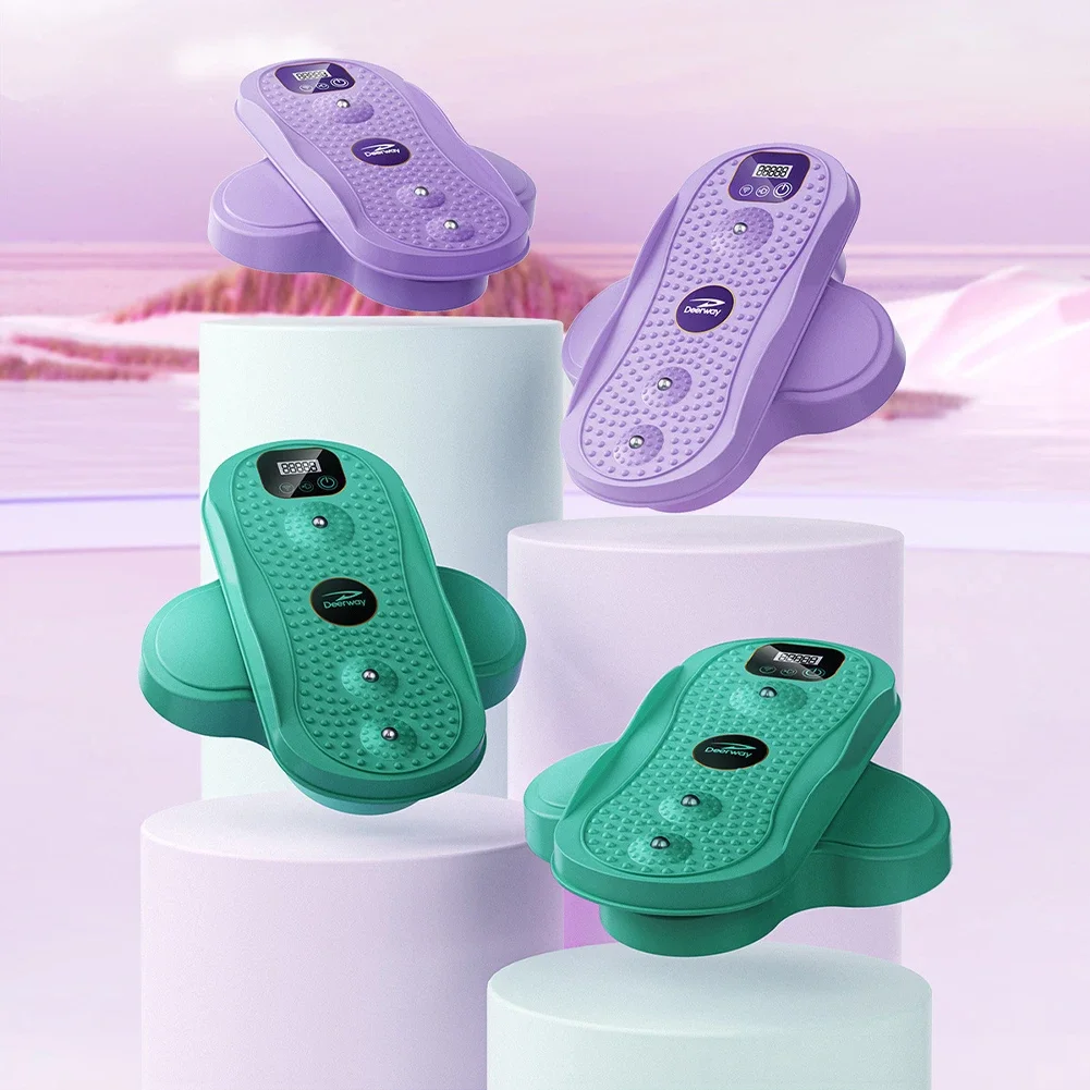 Waist Twisting Disc Split Type Rotatable Waist Exercise Twisting Boards Foot Massage Portable Lose Weight for Muscle Relaxation