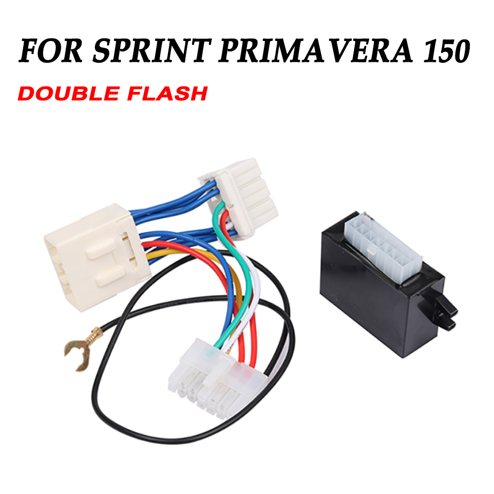 Double Flash Flasher Warning Controller Module For VESPA SPRINT 150 PRIMAVERA 150 Accessories Turn Signal Flasher Light Switch