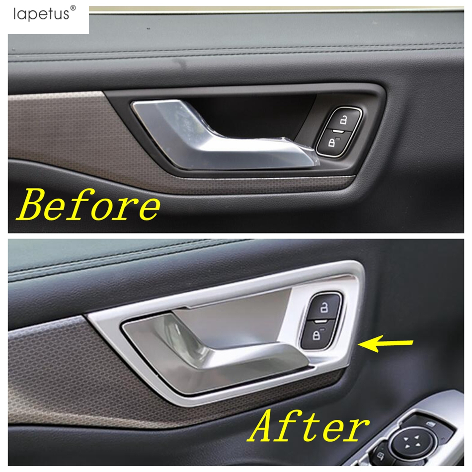 Interior For Ford Escape / Kuga 2020 - 2024 Dashboard Air AC Gear Steering Wheel Door Handle Bowl Decor Cover Trim Accessories