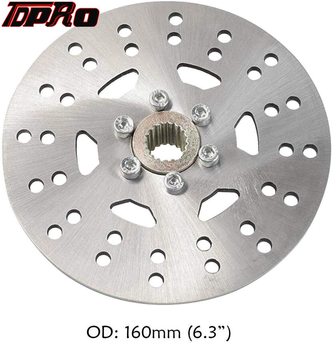 TDPRO 740mm Go Kart Rear Axle Kit 6" Wheels Tyres Sprocket Brake Assembly ATV Quad