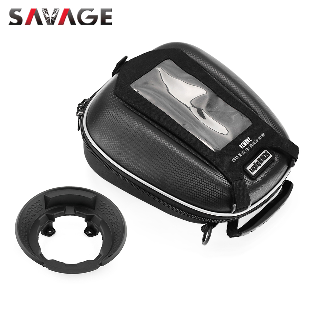 Tank Bag Luggage For KAWASAKI ZX25R ZH2 NINJA 650 400 1000SX Z H2 Z900 Z650 Z400 VERSYS X300 ZX6R ZX10R Motorcycle Tanklock Bag