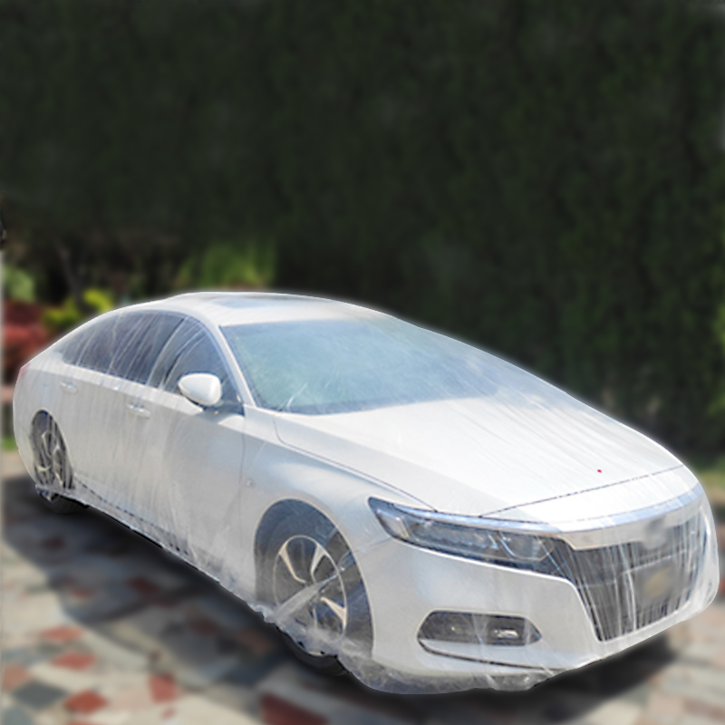 Waterproof Car Cover Dustproof Disposable Retractable Car Motorcycle Covers Size M-xl Transparent Plastic Tarpaulin for the Car