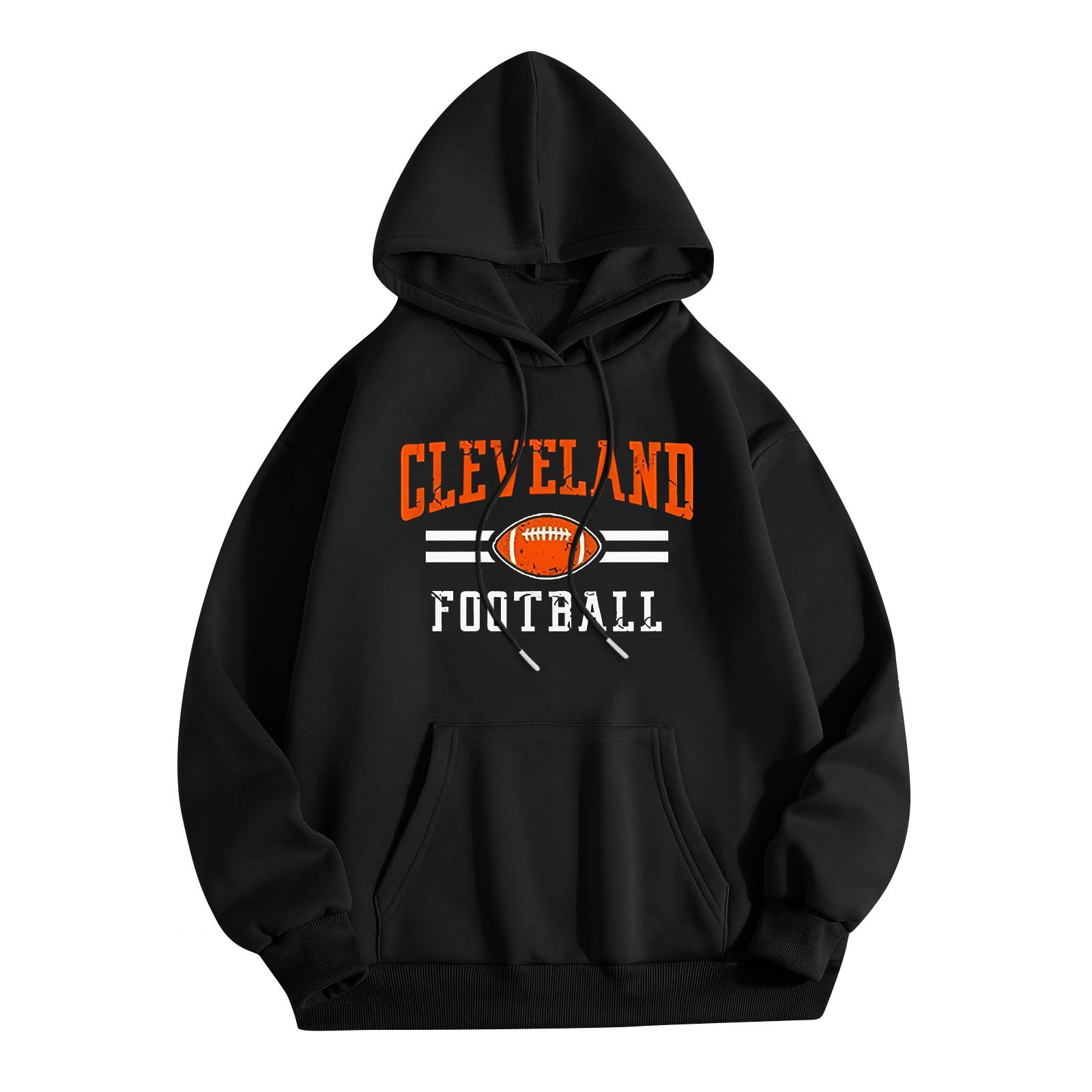 Womens Sweatshirts Oversize Letter Print Graphic Away Rugby Jersey Hoodies Adult Outwear Shirt Pullover Long Sleeve Blouses