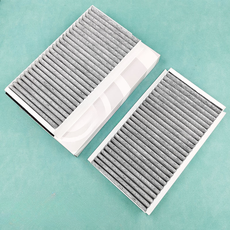 2Pcs Cabin Filter Car Air Conditioner 64319171858 For BMW E60 E61 E63 Touring 520d 520i 523 525xi Xdrive 525xd 530 535 630 645ci