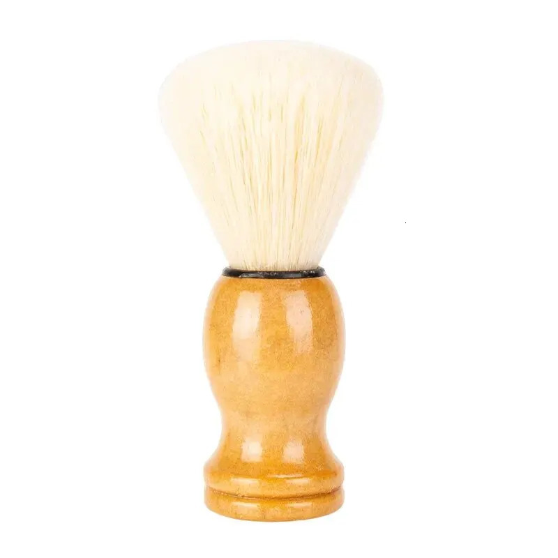 2PCS Shaving Brush Soft Bristle Brush Lather Soap Soft And Comfortable With No Shedding Aseptic Moustache Brush 240624