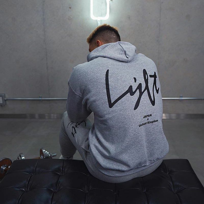 Men's Running Jackets Long Sleeve Men Hoodies Sport Jacket Men Hoodie Hiking Sweatshirts Male Gym Training Pullover Gym Clothing