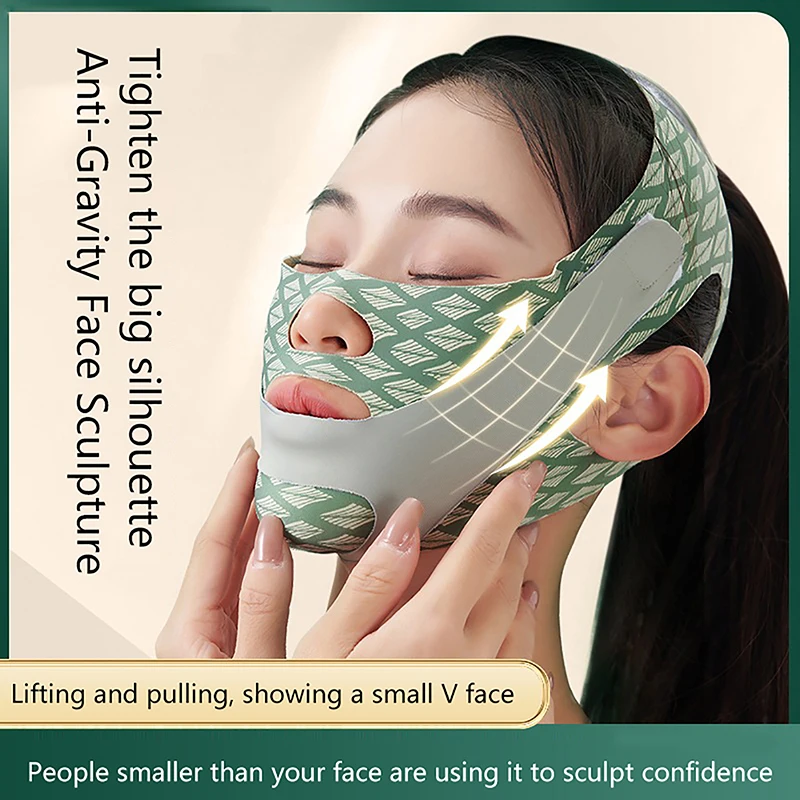 Slimming Bandage V e Shaper Face Lifting Strap Cheek Chin Lift UP Belt Anti Wrinkle Facial Band Beauty Skin Care