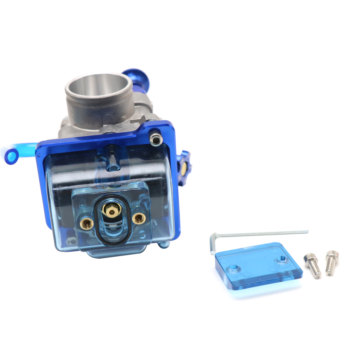 ZSDTRP For PWK 21 24 26 28 30 32 34mm Motorcycle Carburetor Float Chamber Clear Bottom Float Bowl Oil Cup Detachable Bottom