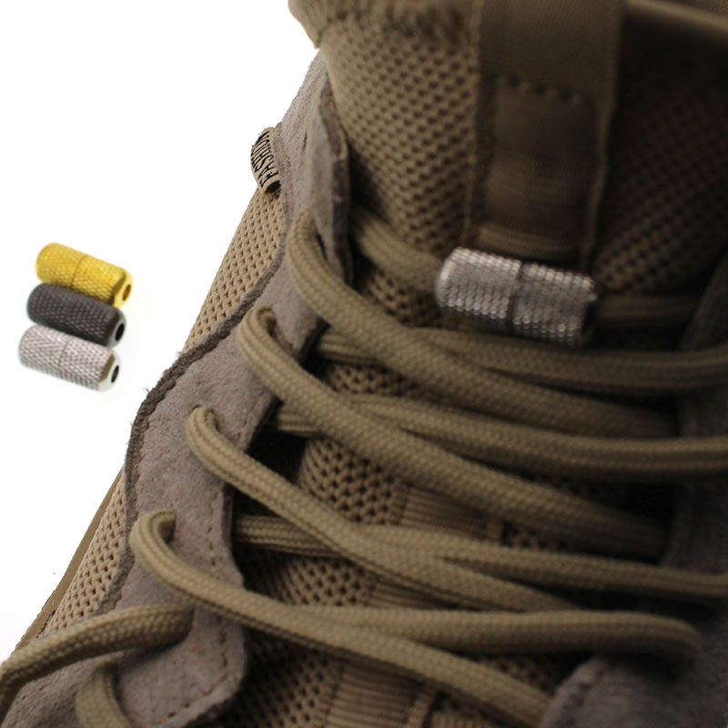 6pcs 3.5mm Hole,Shoelace Buckle Convenient Tieless, Lazy Shoe Laces Buckle, DIY Jewelry Necklace Bracelet End Caps Connector