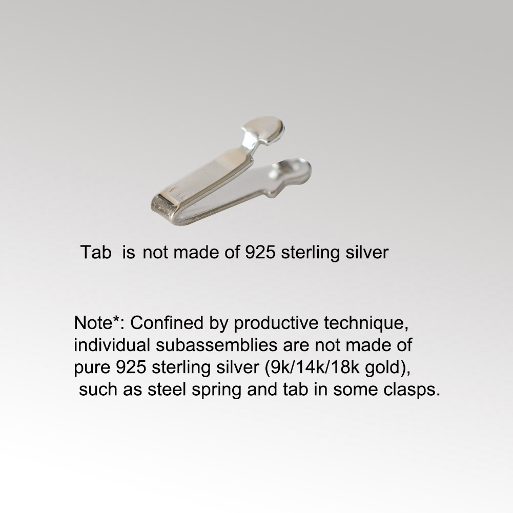 Solid 925 Sterling Silver Round Ball Box Clasp for Pearl Necklace Jewelry diy Components, 1 piece/lot