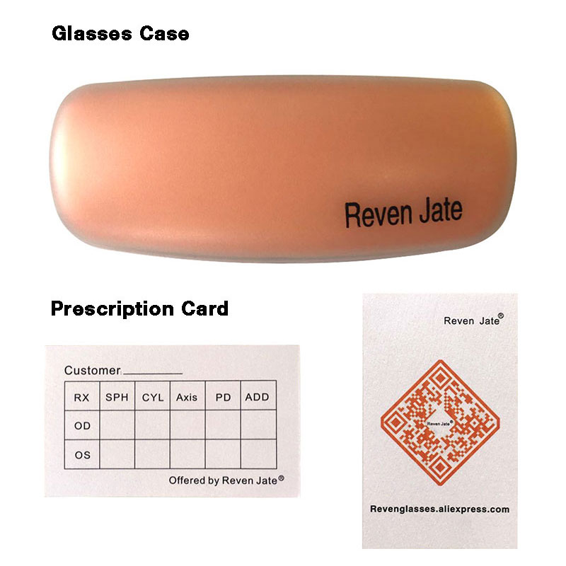 Reven Jate Tungsten Optical Spectacles Eyewear Fatigue Radiation-resistant Eyeglasses Glasses Frame Oculos de grau Men and Women