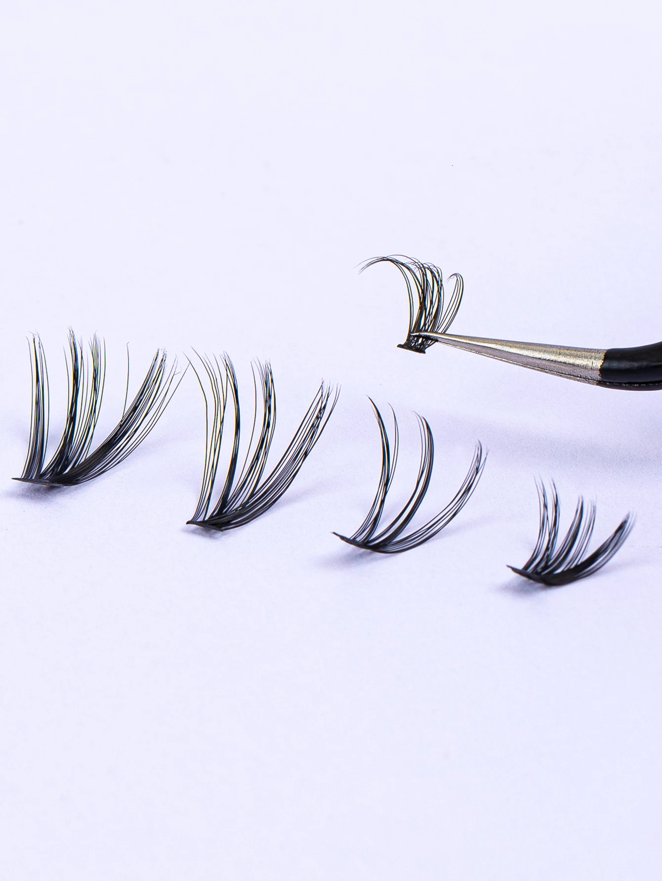 DIY Eyelash Set 280pcs Individual Lashes Cluster D Curl 9-16mm Mix Lash Clusters with Lash BondSeal and Lash Applicator Tool 240624