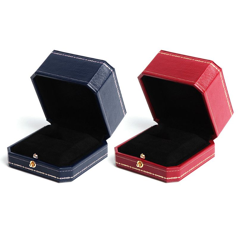 Vintage Design Luxury Ring Box Perfect Engagement Prop Valentine Wedding Gifts Storage Box