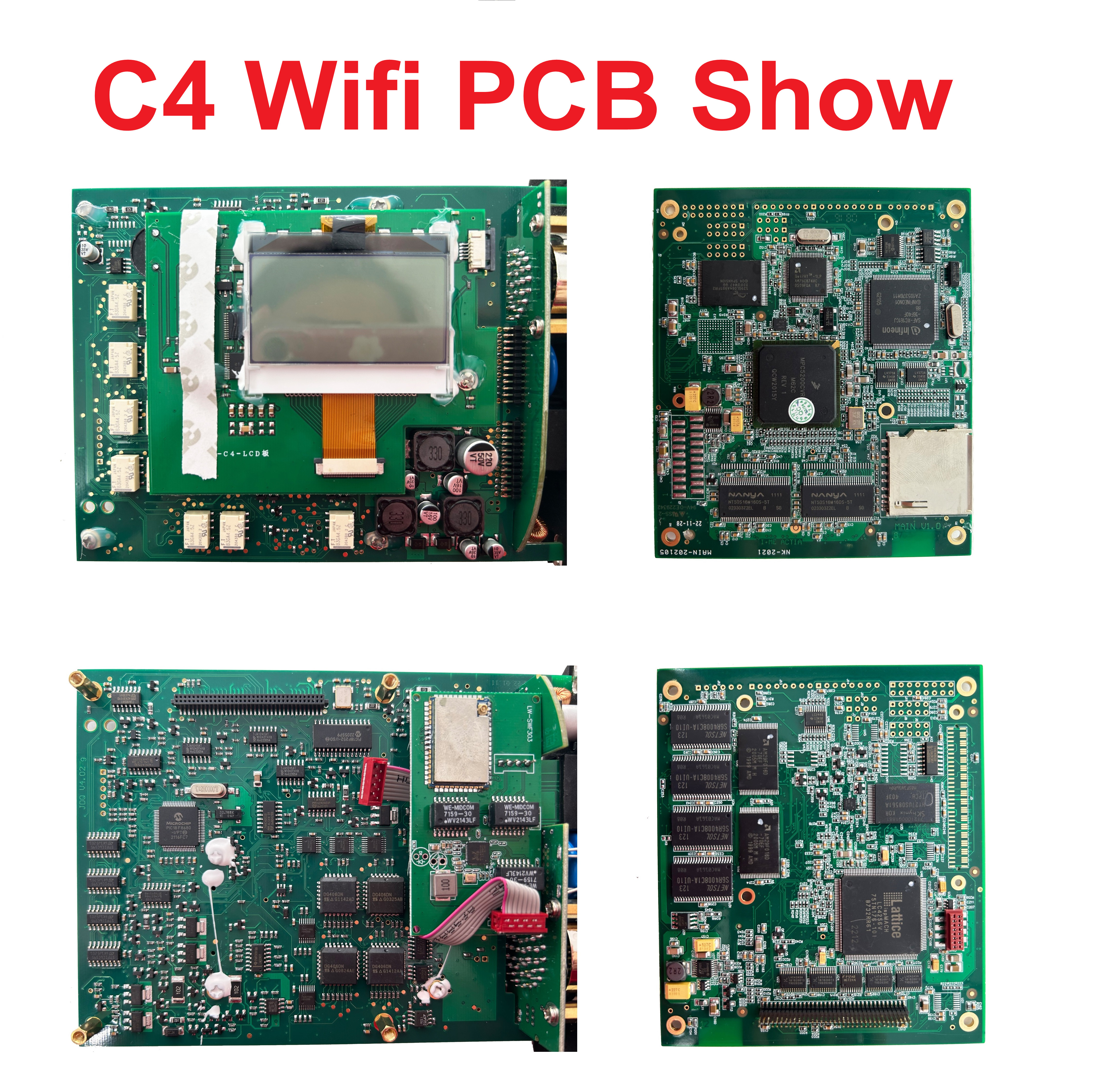 Full Chip MB Star C4 DOIP SD Connect for Benz Car & Truck Auto Diagnostic-Tool (12V+24V) WIFI Diagnosis