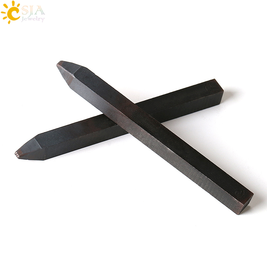 CSJA Durable 14K 18K 24K New Straight Shank Imported Steel Stamps Mold Punch Marking Metal Tool for Women Men Jewelry E395