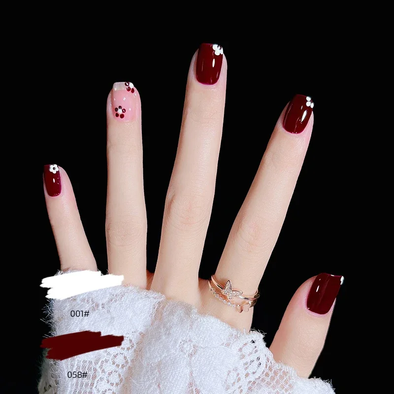 15ml 2pcs/Box Duo Base Coat Top Coat Set Soak Off Clear UV Gel Nail Polish Nail Art Semi-permanent Varnish